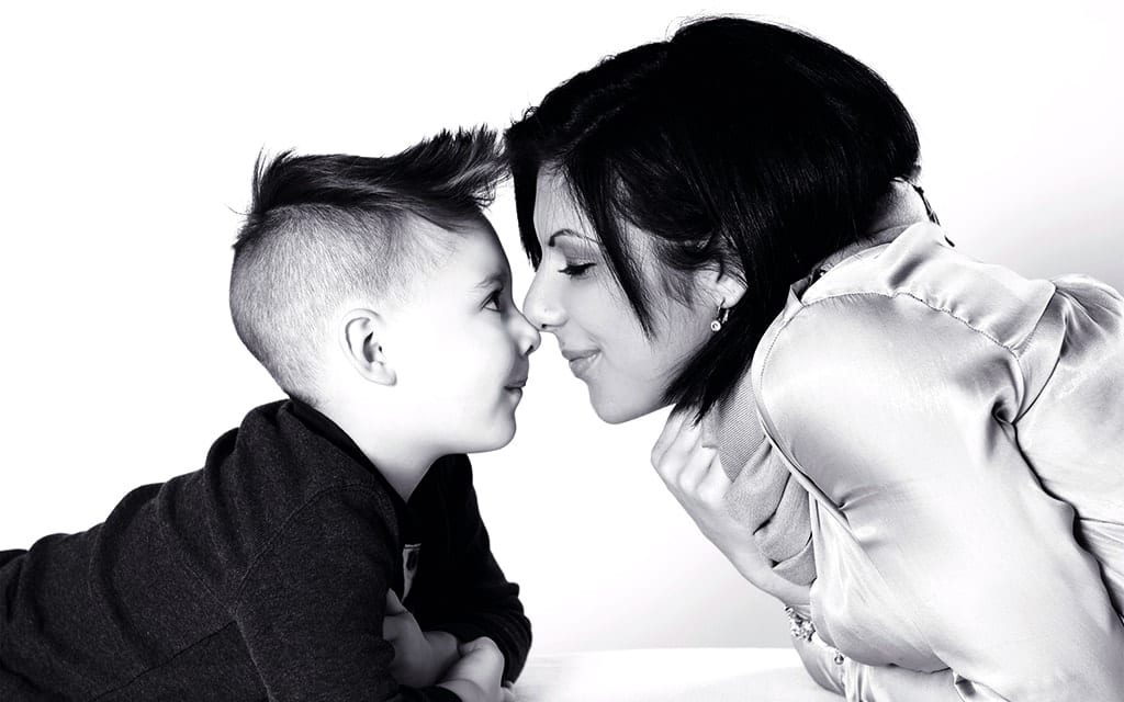 Kinder im Fotostudio Maren Möst in Waiblingen