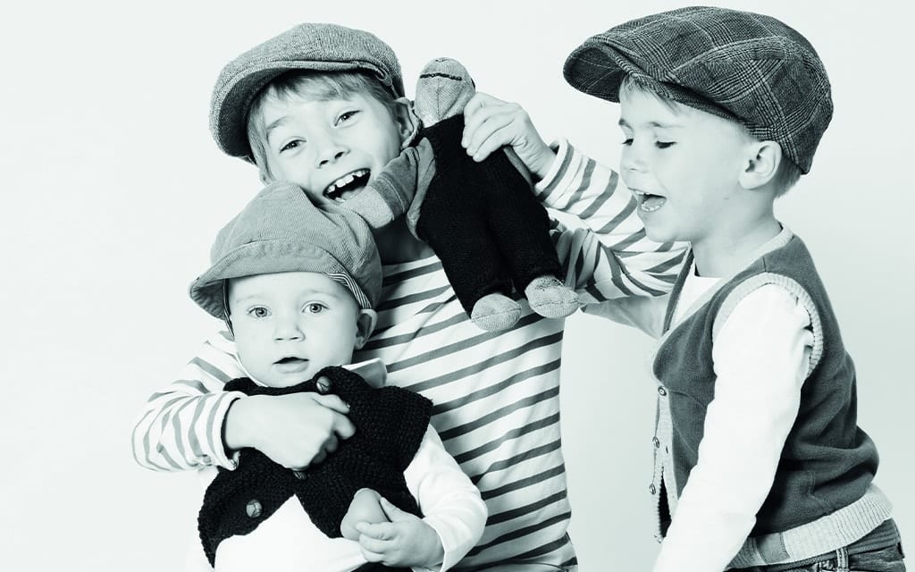 Kinder-Aufnahme 4 von 22, Schwarzweiß