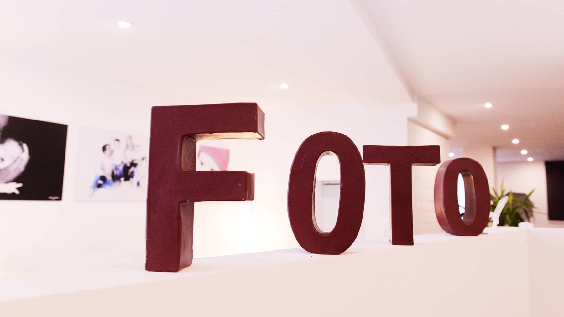 Blick in das Fotostudio von Maren Möst in Waiblingen